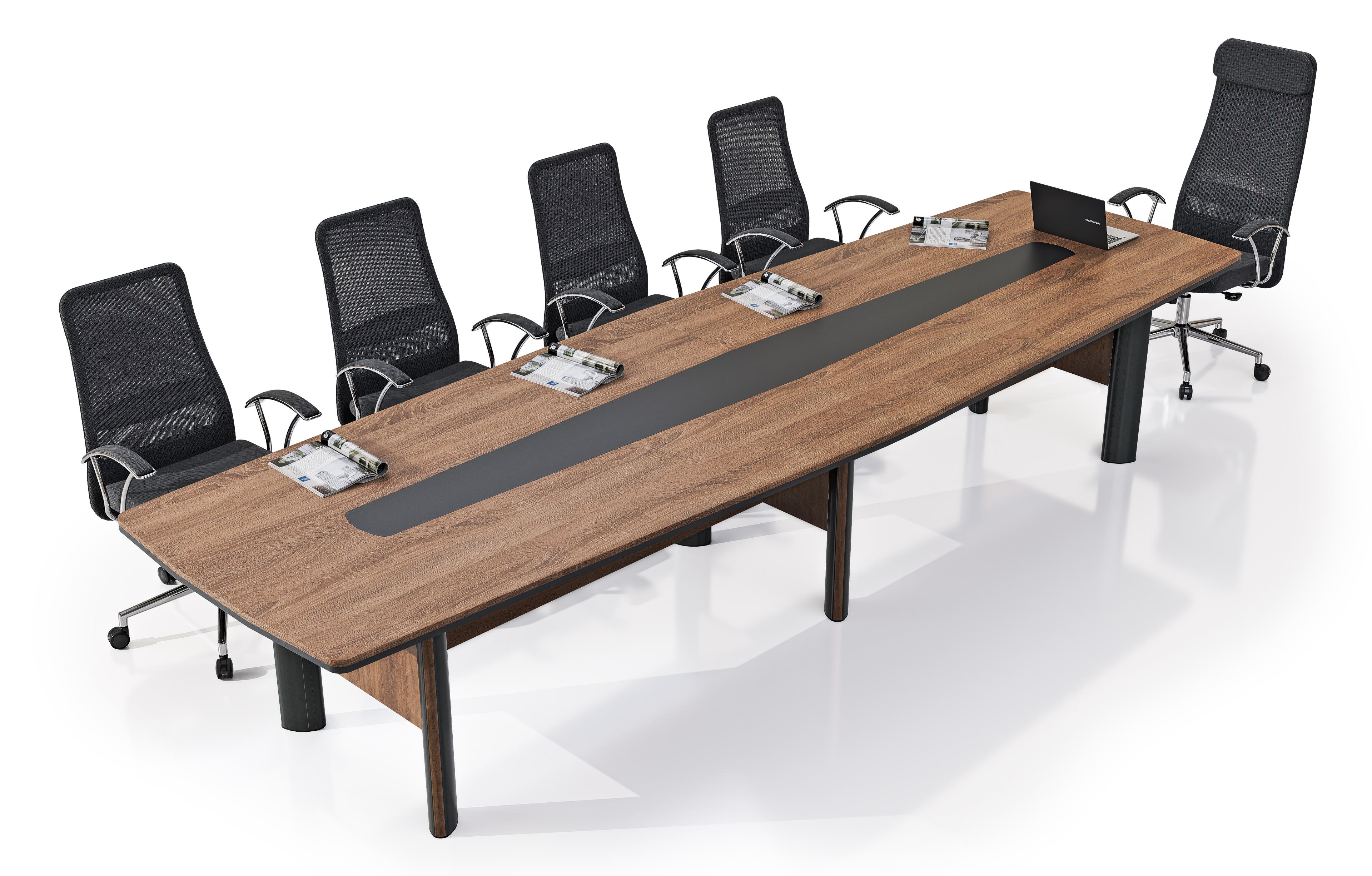 Konfull Meeting Tables Morina Toplantı / Kafkas Meşe-Antrasit Gri