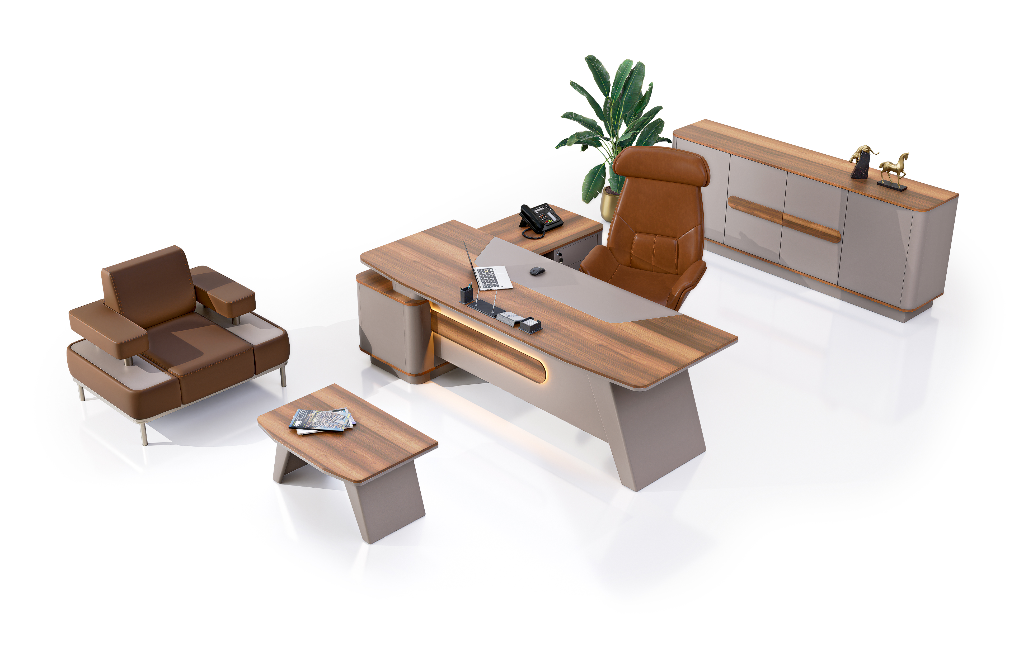 Konfull Executive Desks Nexus / Hamilton-Stone